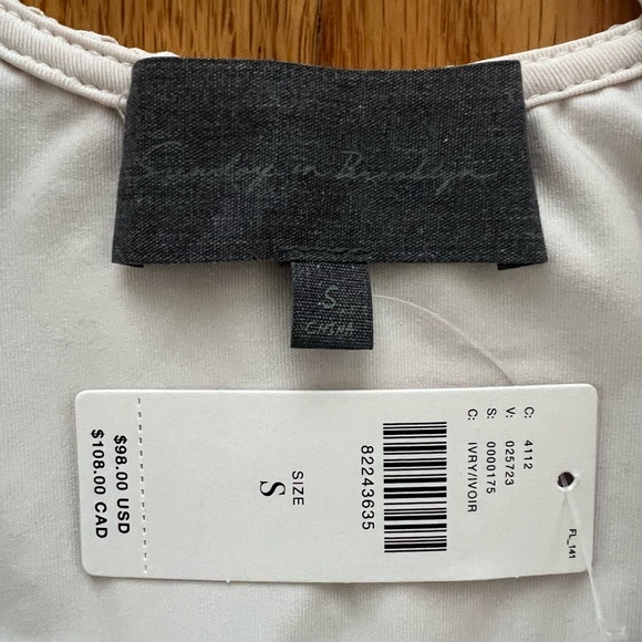 NWT Anthropologie Sunday in Brooklyn Rhinestone Mesh Tank, Small - Picture 5 of 6